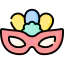 Carnival mask icon 64x64