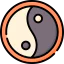 Yin yang biểu tượng 64x64