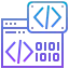 Binary code icon 64x64