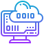 Cloud computing icon 64x64