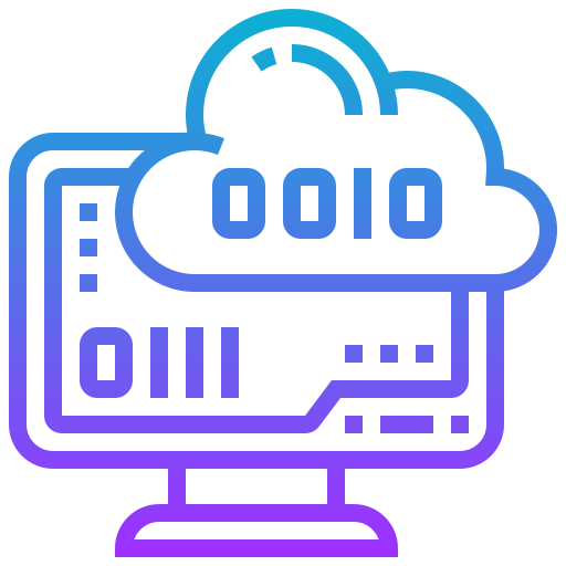Cloud computing icon