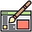 Website design icon 64x64