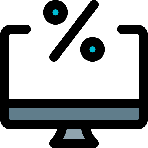 Desktop computer icon