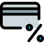 Discount voucher icon 64x64