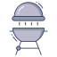 BBQ grill icon 64x64