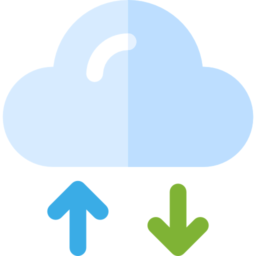 Cloud computing icon