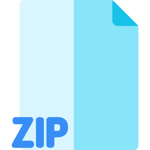 Zip file ícono