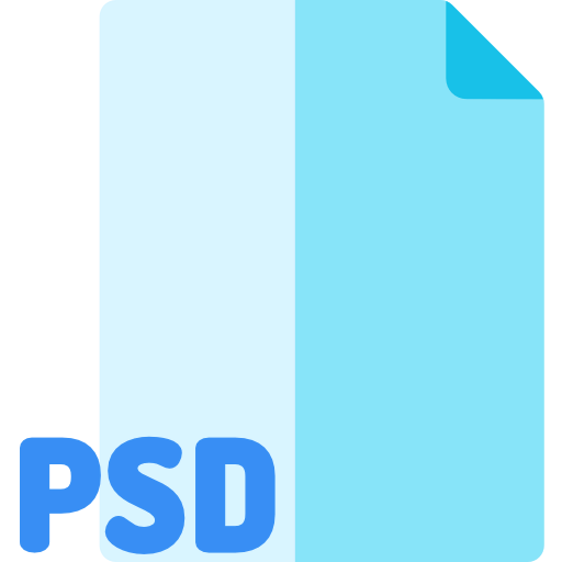 Psd file 图标