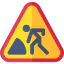 Road work icon 64x64