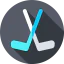 Hockey sticks icon 64x64