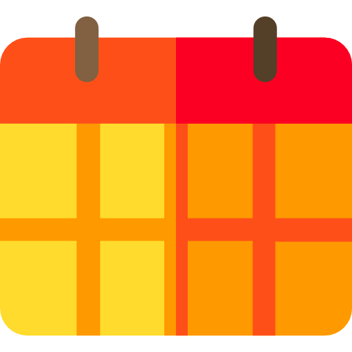Weekly calendar icône