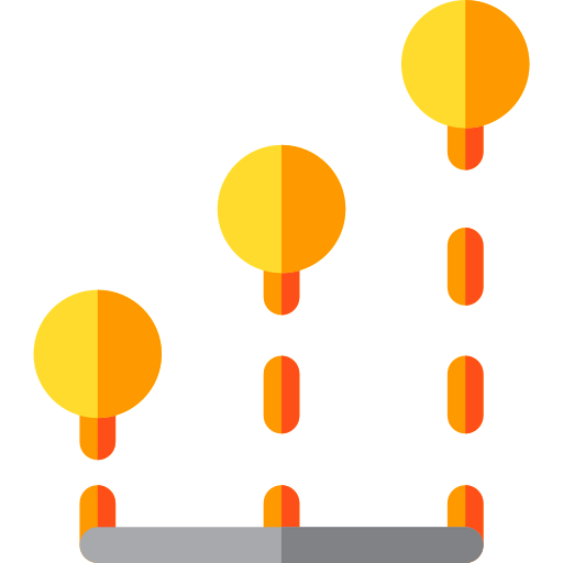 Line chart icon
