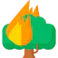 Forest fire 图标 64x64