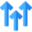 Arrows up icon 64x64