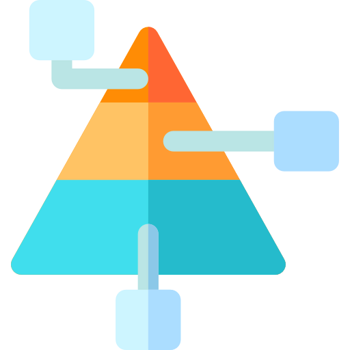 Pyramid chart 图标