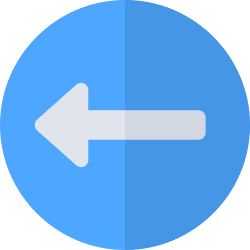 Turn left ícono