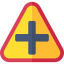 Cross road icon 64x64