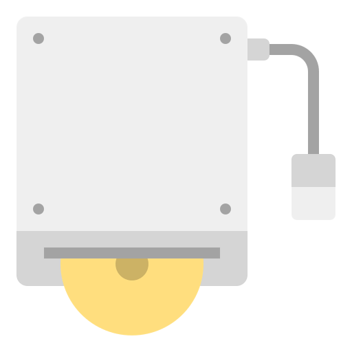 Hard disk icon