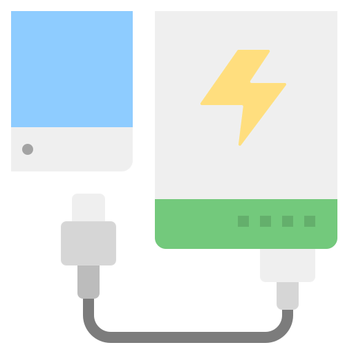 Power bank icône