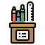 Pencil box icon 64x64