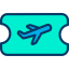 Plane ticket アイコン 64x64