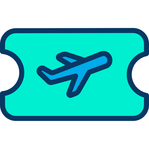 Билет на самолет иконка