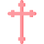 Christian cross icon 64x64