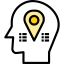 Location pin Ikona 64x64