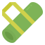 Yoga mat icon 64x64