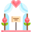 Wedding arch ícono 64x64