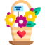 Flower bouquet ícono 64x64