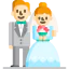 Bride and groom icon 64x64