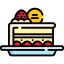 Кусочек торта иконка 64x64