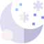 Half moon icon 64x64