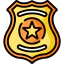 Police badge icon 64x64