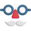 Glasses with mustache 图标 64x64