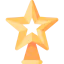 Christmas star biểu tượng 64x64