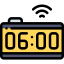 Digital clock icon 64x64