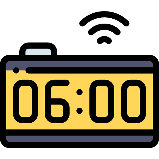 Digital clock biểu tượng