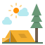 Camping icon 64x64