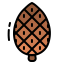 Pine cones icon 64x64
