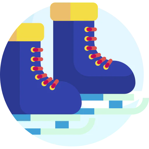 Ice skates icône