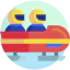 Bobsledding icon 64x64
