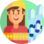 Skier icon 64x64