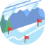 Ski resort icon 64x64
