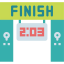 Finish line icon 64x64