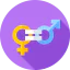 Gender equality icon 64x64