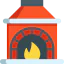 Fireplace icon 64x64