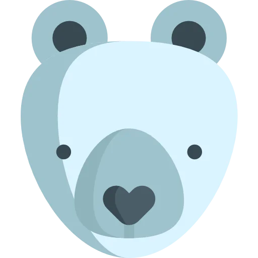 Polar bear icon