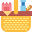 Picnic basket icon 64x64